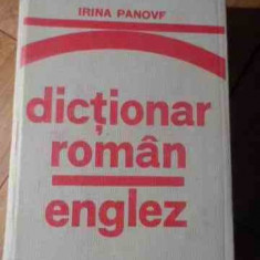 Dictionar Roman-englez - I. Panovf ,530702