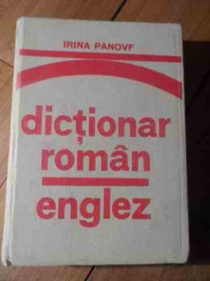 Dictionar Roman-englez - I. Panovf ,530702 foto