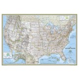 United States Classic, Laminated: Wall Map