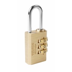 Lacat din alama cu cifru 20 mm, Industrial LOCKplus, Tolsen