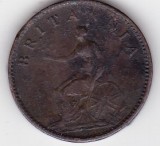Moneda Marea Britanie half penny 1806 George III &ndash; Britannia