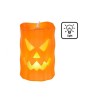 Lumanare LED Dovleac Halloween 10 x 6 cm