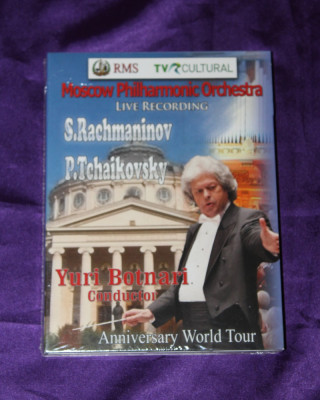 DVD Yuri Botnari dirijor Filarmonica Moscova &amp;ndash; Rachmaninonv, Tchaikovsky sigilat foto