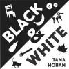Carte pentru bebelusi Black &amp; White de Tana Hoban - Imagini Alb-Negru Contraste, Format Acordeon, Stimulare Vizuala, Premiu Romper 2022