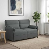 vidaXL Canapea 100% poliester, cadru din metal, MDF, placaj 42033898