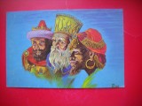 HOPCT 25203 -CEI 3 MAGI FELICITARE CRACIUN / AN NOU- - - CIRCULATA
