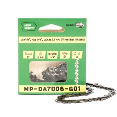 Lant drujba Micul Padurar, lungime 6&#039;&#039;, pas 1/4&#039;&#039;, grosime 1.1mm, 37 pinteni, 18 dinti, semi-chisel FarmGarden AgroTrade
