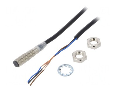 Senzor Inductiv PNP NO 0-4mm 10-30VDC M8 IP67 50mA 2M foto