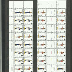 Guernsey MNH - uniforme armata soldati arme (vezi descriere)