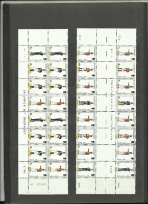 Guernsey MNH - uniforme armata soldati arme (vezi descriere) foto