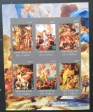 REPUBLICA DEMOCRATA CONGO-picturi din mitologia greaca-SERIE 6 VALORI in coala mica nedantelata- MNH**-RDC 143