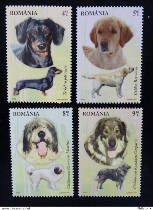 Romania LP 1949 MNH/** , Rase de Caini