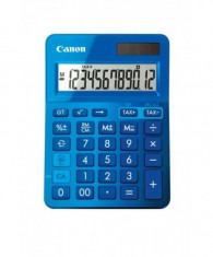 Calculator birou canon ls123kbl albastru 12 digiti ribbon display lcd foto