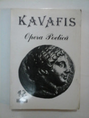 OPERA POETICA - KAVAFIS foto