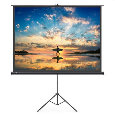 Ecran de proiectie 100 inch, format 16:9 , suport trepied cu inaltime ajustabila, portabil MultiMark GlobalProd foto
