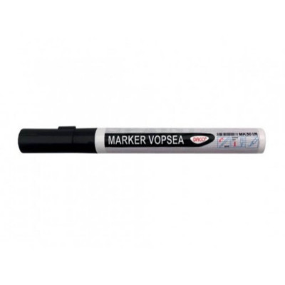 Marker DACO Vopsea Neagra, Varf 1-2 mm, Marker, Marker Negru, Markere Negre, Marker cu Vopsea Neagra, Marker Negru pe Baza de Alcool, Set Markere Negr foto