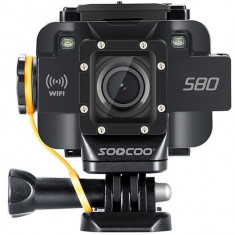 Camera Video Sport iUni Dare S80 Black, WiFi, GPS, mini HDMI, 1.5 inch LCD, Starlight Night Vision by Soocoo foto