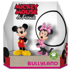 Set 2 Figurine Bullyland Minnie si Mickey Mouse foto