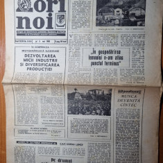 ziarul zori noi 5 mai 1983 -ziar al consiliului judetean suceava