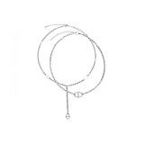 Colier ALDO argintiu, GLAMOUREA 040, din metal