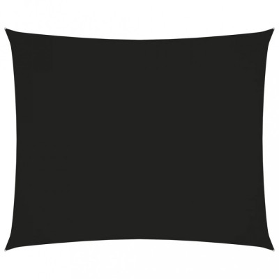 vidaXL Parasolar, negru, 3,5x4,5 m, țesătură oxford, dreptunghiular foto