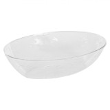 Platou Plastic Transparent, Oval, 29x18.5x8.5cm, Oem