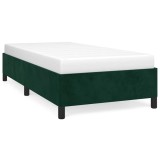 Cumpara ieftin Cadru de pat fara saltea, verde inchis, 90x200 cm, catifea