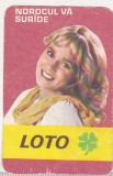 bnk cld Calendar de buzunar 1983 Loto