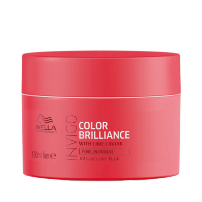 Masca pentru par vopsit, Wella Professionals, Invigo Color Brilliance Fine Normal, 150ml foto