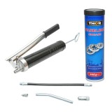 Pistol de gresat cu maner orizontal si vaselina 400 g Breckner