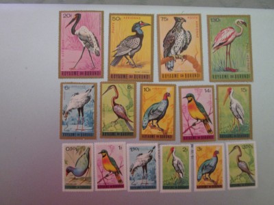 BURUNDI 1965 SERIE MNH=300 foto