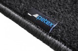 Mochete din covor cu doua straturi, potrivite pentru Kia Ceed, Pro Ceed 2009-2012, din tesatura Rex, set de 4 bucati, negre Performance AutoTuning