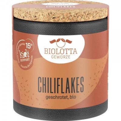 Fulgi de Chili Zdrobiti Eco 37 grame BioLotta foto