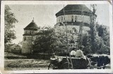 Anii 50, Vedere din Ineu, circulata de la Moneasa la Raionul Colentina Bucuresti Str Negulescu Nr 23, comunism proletcul turism socialist Arghirescu