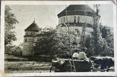 Anii 50, Vedere din Ineu, circulata de la Moneasa la Raionul Colentina Bucuresti Str Negulescu Nr 23, comunism proletcul turism socialist Arghirescu foto