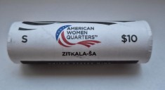Statele Unite (SUA) - Fasic (40 monede) 25 centi 2024 S (Femei: Zitkala Sa; mintmark: S) KM-792 UNC !!!
