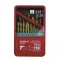 Set de burghie pentru metal hss+cobalt+tin, 25buc, 135&Acirc;&deg;