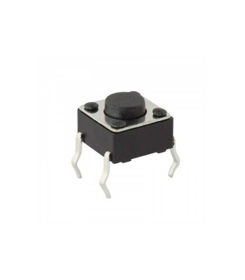Microintrerupator 1 circuit 0.05A 12VDC OFF-(ON) buton 2.5 mm fara foto
