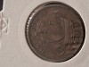 Half penny 1957, Europa