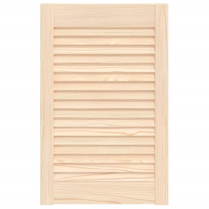Usa de dulap cu design lambriu, 61,5x39,4 cm, lemn masiv de pin