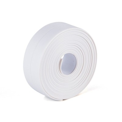 Banda Adeziva Antistropi pentru Izolare si Etansare Chiuveta, Plita, Cada si Cabina de Dus, 3.2m x 3.8cm, Premium Universal, Gri, CBD CORAL BEST DEALS foto