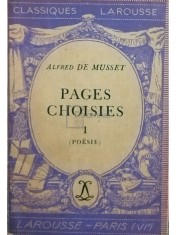 Alfred de Musset - Pages choisies, vol. 1 foto