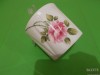 RAR !!! PORTELAN englezesc SHELLEY RAMBLER ROSE 13671 Fine Bone China, Farfurii