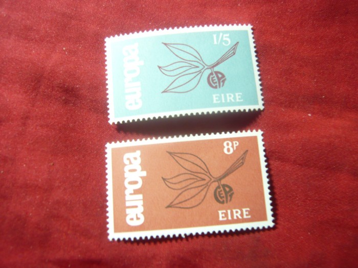 Serie Irlanda 1965 - Europa CEPT , 2 valori