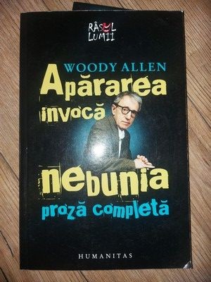 Apararea invoca nebunia- Woody Allen foto