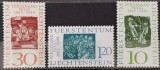 BC561, Liechtenstein 1965, serie picturi