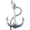 Pandantiv, jolie silver, argint 925, model ancora, 22 x 14 mm, 0.9 g