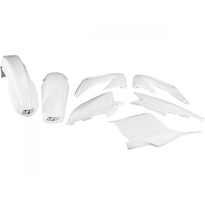 Kit plastice Honda CR 85 2003/10, albe Cod Produs: MX_NEW HOKIT109041 foto