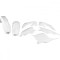 Kit plastice Honda CR 85 2003/10, albe Cod Produs: MX_NEW HOKIT109041