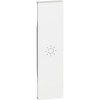 Tasta intrerupator simbol lumina 1M Living Now Bticino alb KW01A